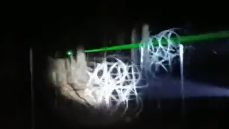 Laser na granicy