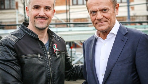 Donald Tusk i Peter Jakab
