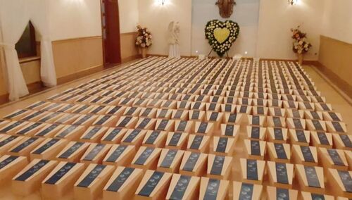 Otwock: Uroczystości pogrzebowe 640 abortowanych dzieci