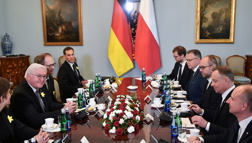 Wizyta prezydenta Niemiec w Warszawie