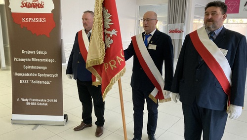 Związkowa sztafeta pokoleń u mleczarzy. WZD Krajowej Sekcji Przemysłu Mleczarskiego, Spirytusowego i Koncentratów Spożywczych NSZZ „S”