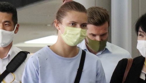 Samolot z Cimanouską wylądował w Wiedniu