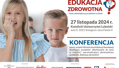Konferencja: Edukacja zdrowotna – nowy, obowiązkowy przedmiot w szkole