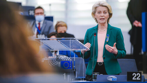 Przewodnicząca Komisji Europejskiej Ursula von der Leyen