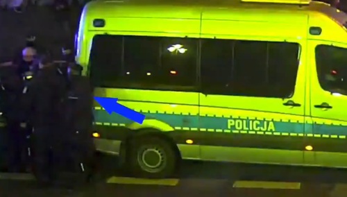 Włodzimierz Czarzasty, policja, Strajk Kobiet
