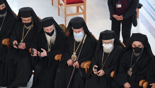 Spotkanie Franciszka z duchownymi prawosławnymi na Cyprze