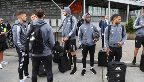 Powrót Legii Warszawa z Holandii