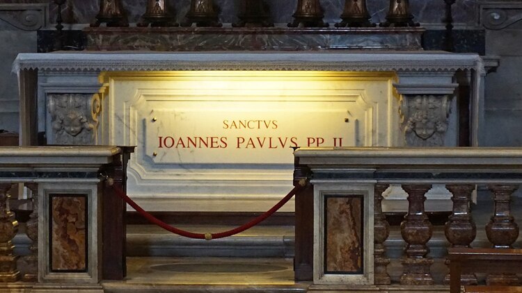 Grobowiec w Kaplicy św. Sebastiana w Bazylice św. Piotra