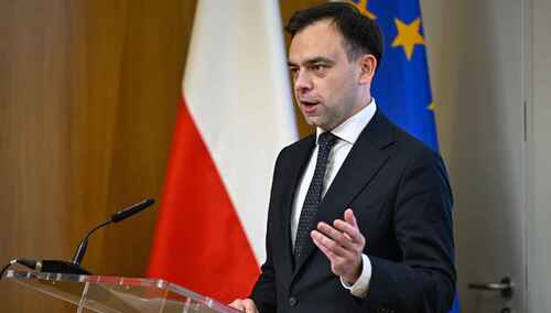 Minister finansów Andrzej Domański