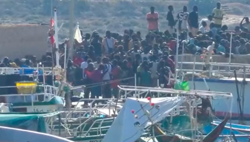 Nagrania z Lampeduzy