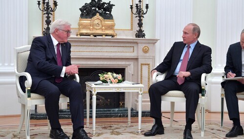 Frank-Walter Steinmeier, Władimir Putin