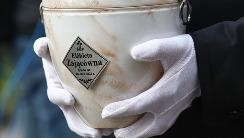 Pogrzeb Elżbiety Zającówny