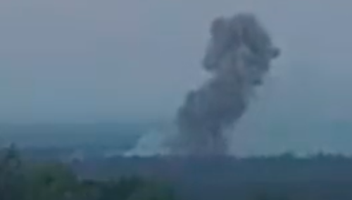 Kłęby dymu pod Berlinem. Potężna eksplozja w składzie materiałów wybuchowych [WIDEO]