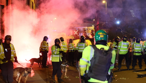 zamieszki w Birmingham