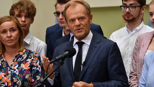 Donald Tusk, Borys Budka, Małgorzata Kidawa-Błońska