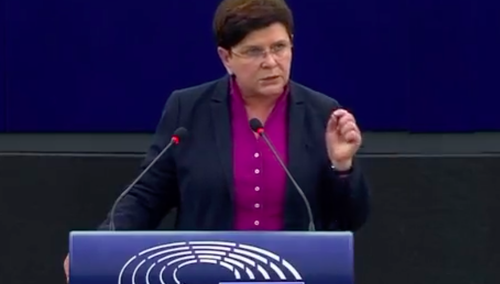 Europosłanka PiS Beata Szydło