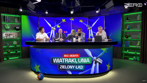 Debata na temat ustawy wiatrakowej i Zielonego Ładu w Kanale Zero