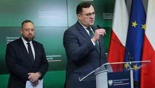 Minister rolnictwa Stefan Krajewski