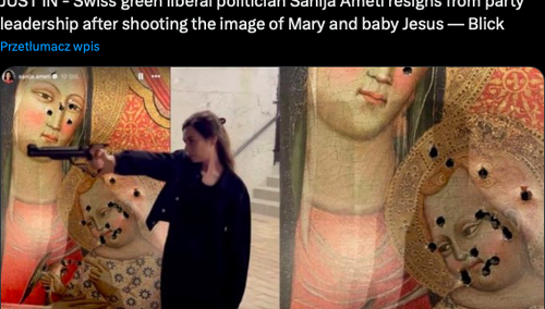 Zdjęcia opublikowane przez Saniję Ameti