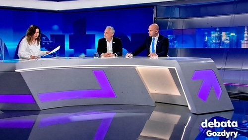 Agnieszka Gozdyra, Piotr Ostrowski i Bartłomiej Mickiewicz