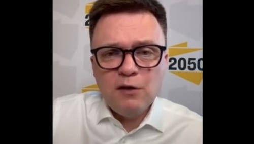 Hołownia straszy Polexitem i apeluje: „Trzeba jak najszybciej usunąć Jarosława Kaczyńskiego”