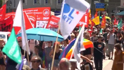 Protesty przed szczytem G7