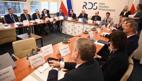Posiedzenie plenarne Rady Dialogu Społecznego