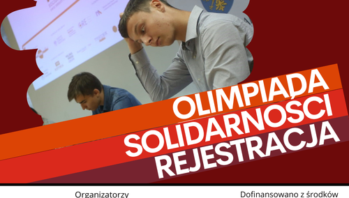 Plakat "Olimpiady Solidarności"
