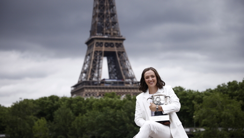 Iga Świątek rozbawiła całą salę. Wystarczyło jedno słowo