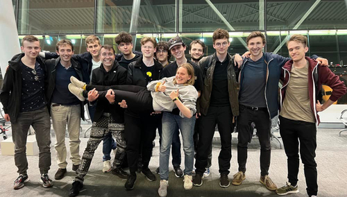 Studenci Uniwersytetu Warszawskiego, którzy wygrali turniej IPT