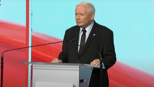Prezes Prawa i Sprawiedliwości Jarosław Kaczyński