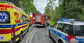 Policja i karetka pogotowia