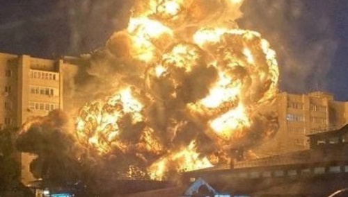 Katastrofa Su-34 w Jejsku w Kraju Krasnodarskim