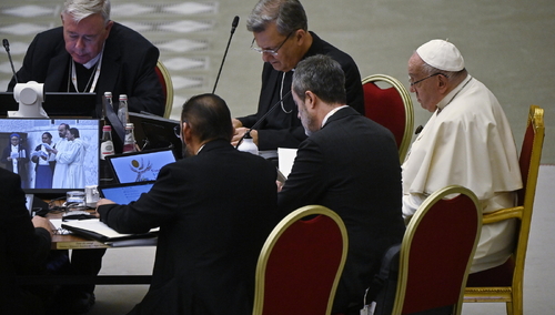 Obrady Synodu, papież Franciszek