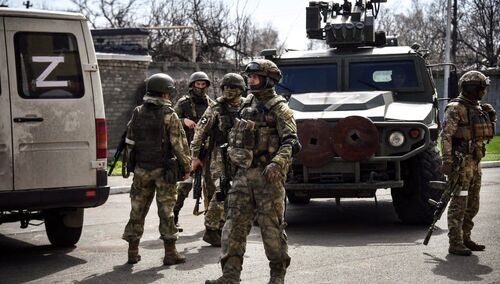 Rosyjscy żołnierze