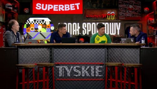 Twórcy Kanału Sportowego - Michał Pol, Mateusz Borek, Tomasz Smokowski oraz Krzysztof Stanowski