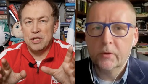 Michał Pol i Marek Migalski