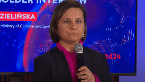 Wiceminister klimatu i środowiska Urszula Zielińska