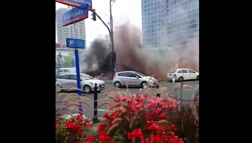 [WIDEO] „Niedługo będzie ostro”. Protest rolników w Warszawie. Odpalono race