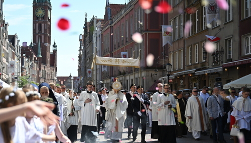 Procesja Bożego Ciała w Gdańsku