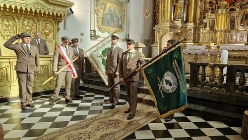 Poświęcenie sztandaru Międzyregionalnej Sekcji Pracowników Leśnictwa