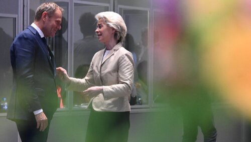 Ursula von der Leyen i Donald Tusk