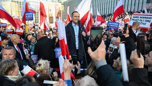 Kandydat na prezydenta RP Karol Nawrocki