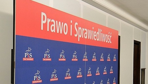 Szyld Prawa i Sprawiedliwości