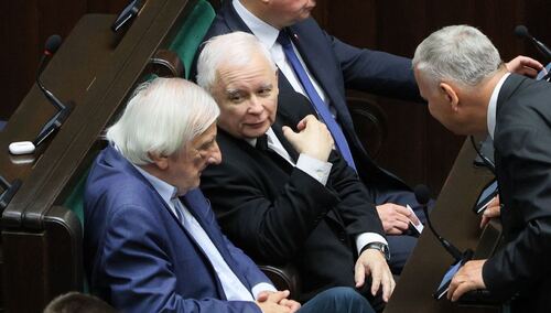 Jarosław Kaczyński zabrał głos w sprawie rozdźwięku między exit poll a danymi PKW