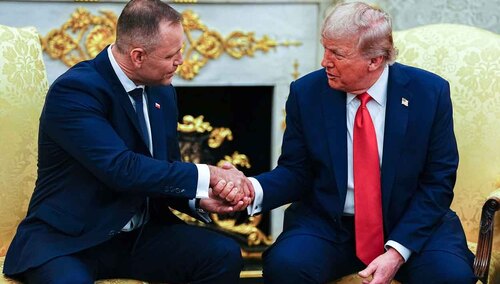 Karol Nawrocki i Donald Trump