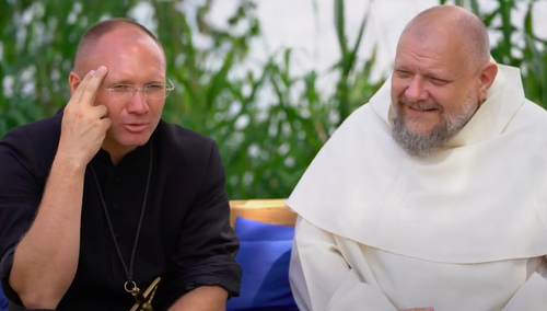 Od lewej: o. Tomasz Maniura, o. Tomasz Nowak