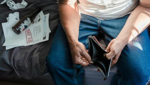 Pusty portfel, zdjęcie poglądowe