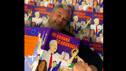 Biedroń wydał nietypową autobiografię. „Lubicie komiksy? Lubicie Europę? Lubicie mnie?”