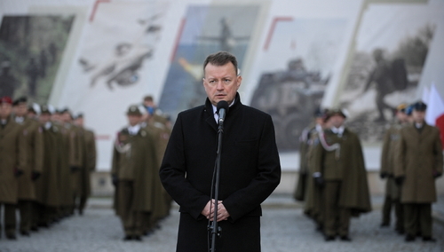 Szef MON Mariusz Błaszczak